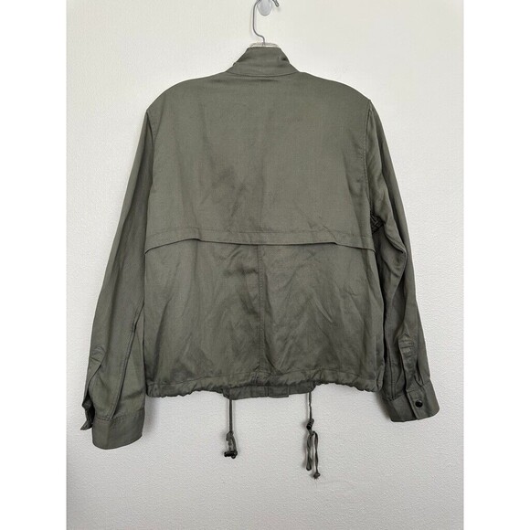 Rails Collins Sage Lightweight Jacket Anorak Full Zip Military Women’s Medium - Picture 10 of 12